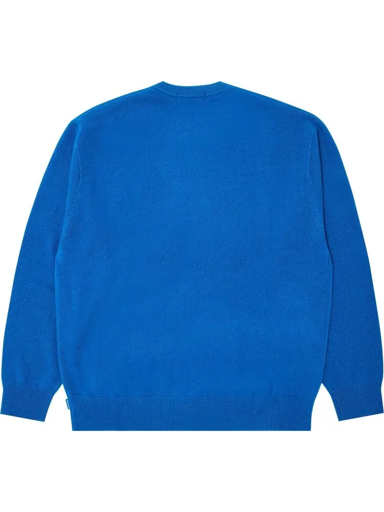 Свитер Supreme Cashmere 'Blue' — изображение 2 из 3, синий