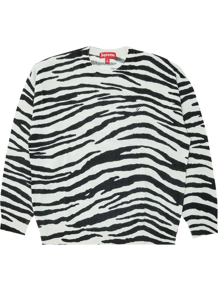Свитер Supreme Cashmere 'Zebra' — изображение 1 из 3, мульти