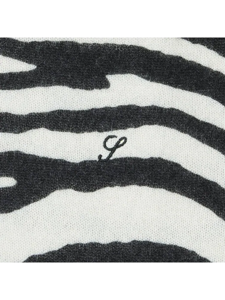 Свитер Supreme Cashmere 'Zebra' — изображение 3 из 3, мульти