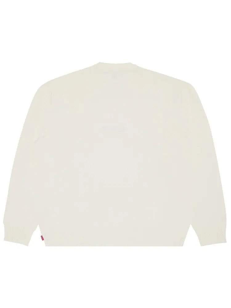 Свитер Supreme Old English Sweater — изображение 2 из 3, белый