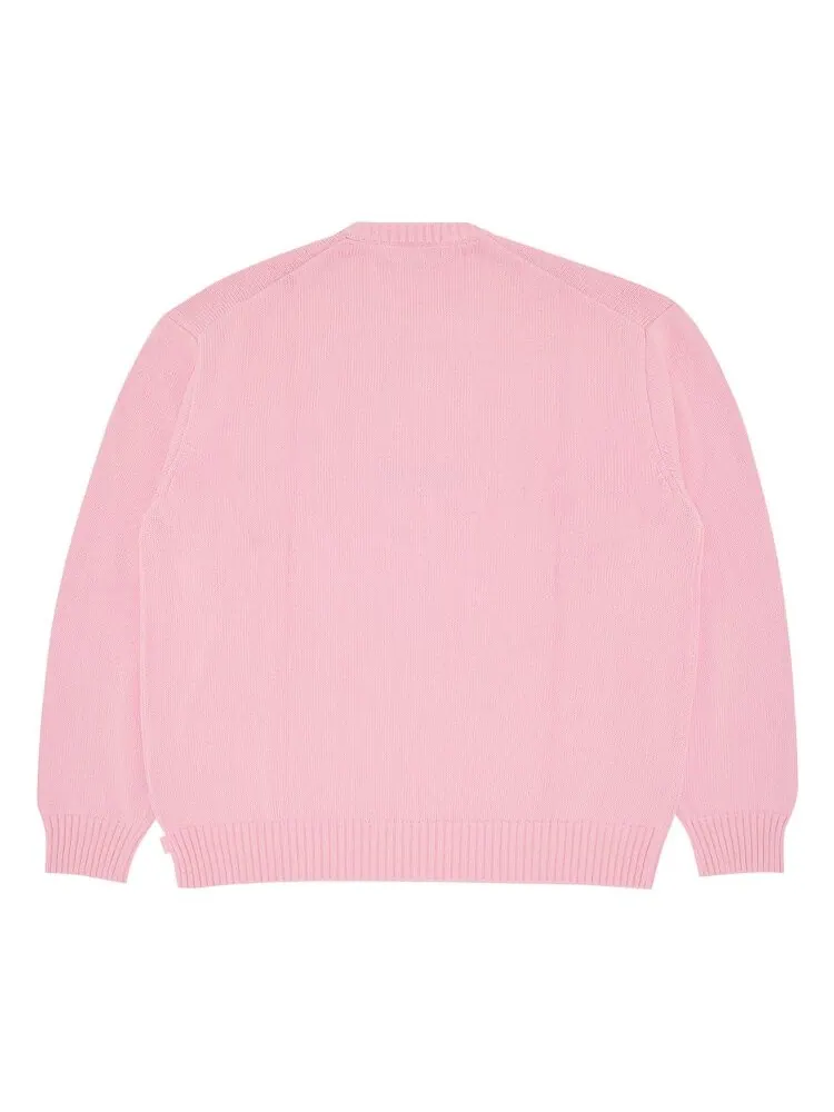 Свитер Supreme Old English Sweater — изображение 2 из 3, розовый