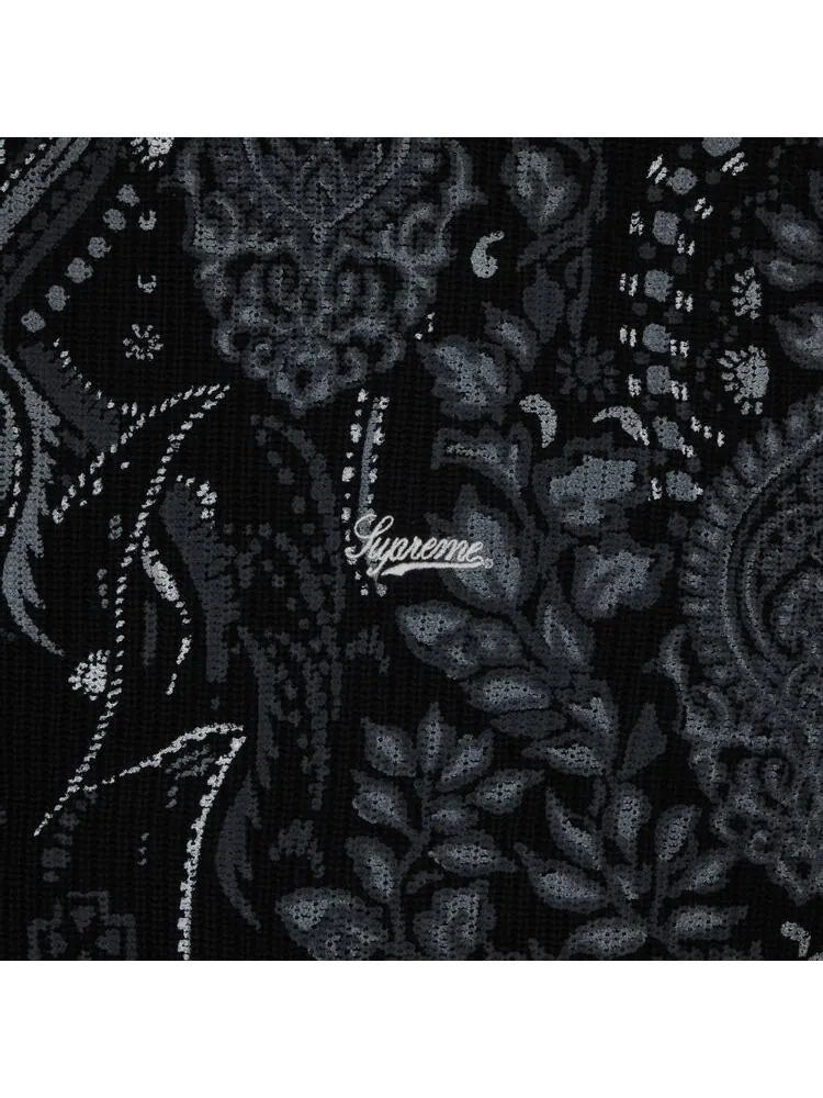 Свитер Supreme Printed Paisley Sweater — изображение 3 из 3, черный