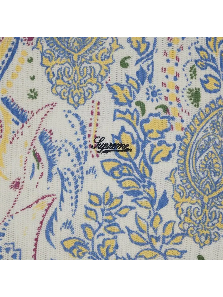 Свитер Supreme Printed Paisley Sweater — изображение 3 из 3, белый