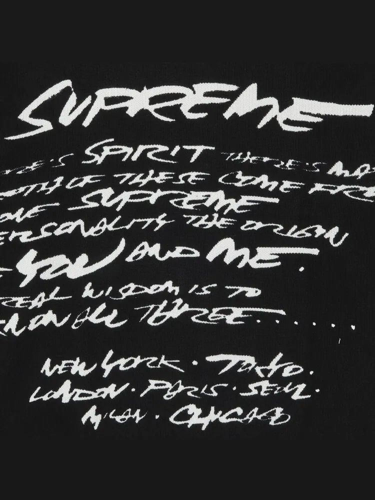 Свитер Supreme Futura 'Black' — изображение 3 из 3, черный