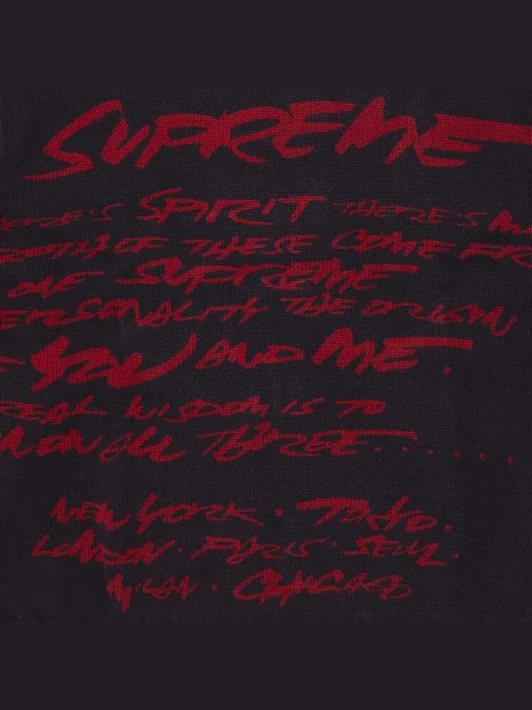 Свитер Supreme Futura 'Navy' — изображение 3 из 3, синий