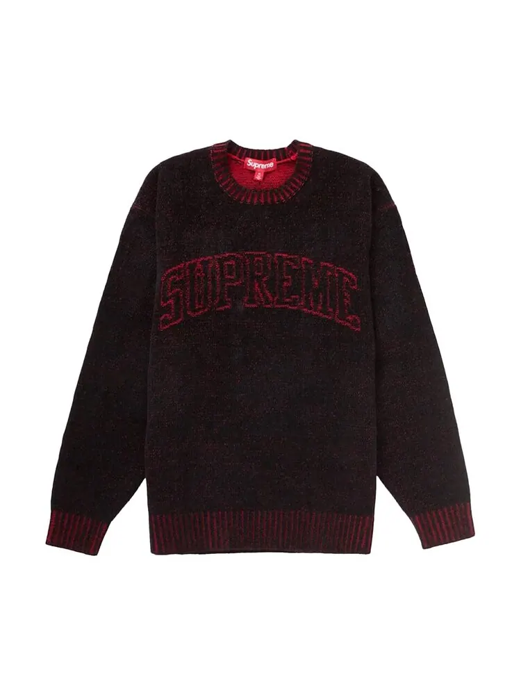 Свитер Supreme Contrast Arc Sweater — изображение 1 из 1, черный