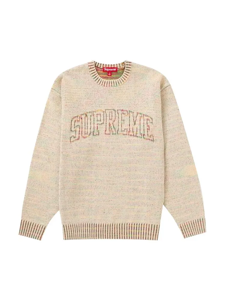 Свитер Supreme Contrast Arc Sweater — изображение 1 из 1, белый