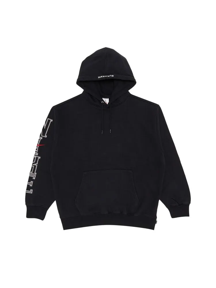 Толстовка Supreme x Nike Hooded Sweatshirt — изображение 1 из 3, черный
