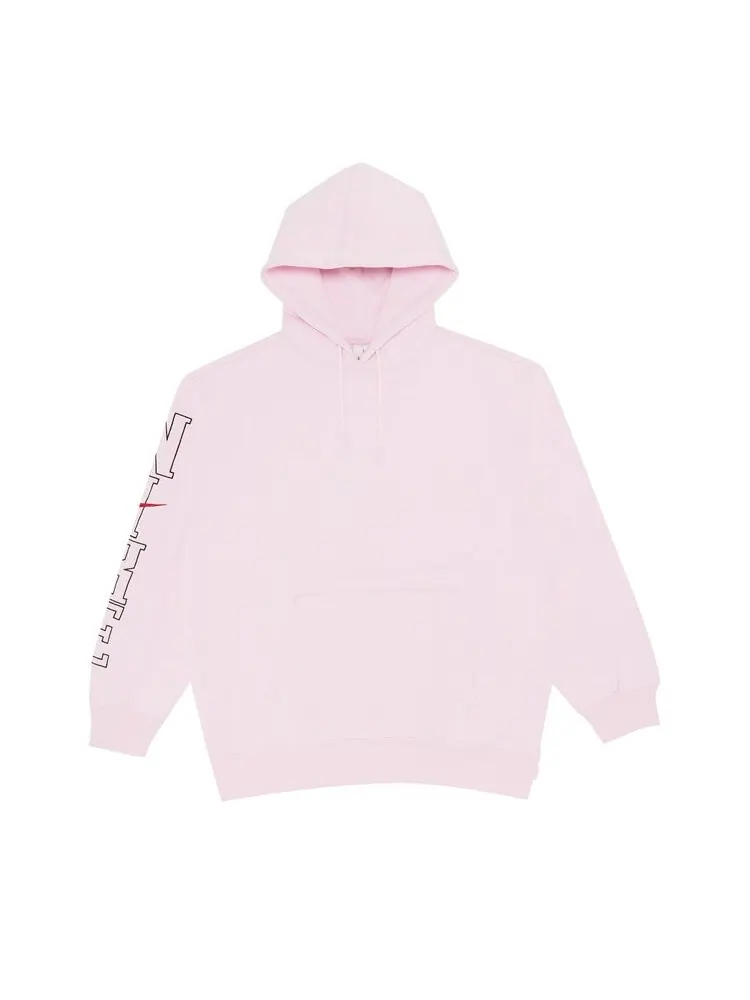 Толстовка Supreme x Nike Hooded Sweatshirt — изображение 1 из 3, розовый