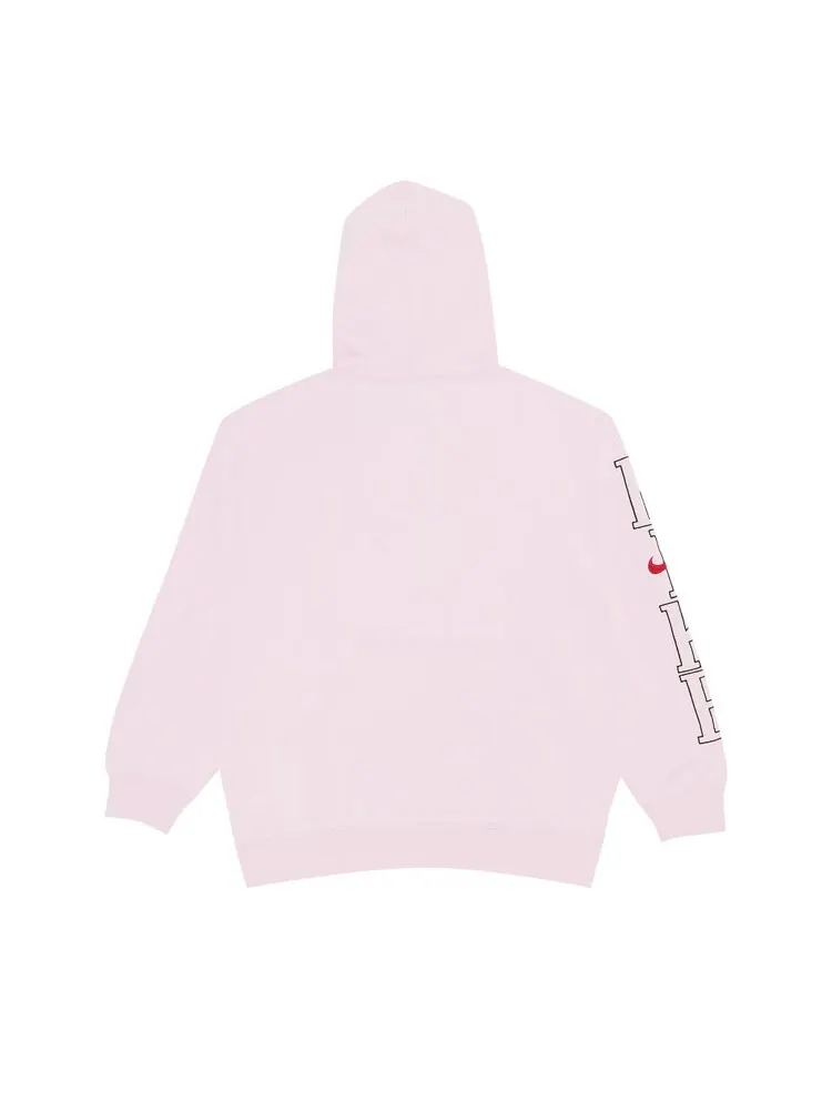 Толстовка Supreme x Nike Hooded Sweatshirt — изображение 2 из 3, розовый