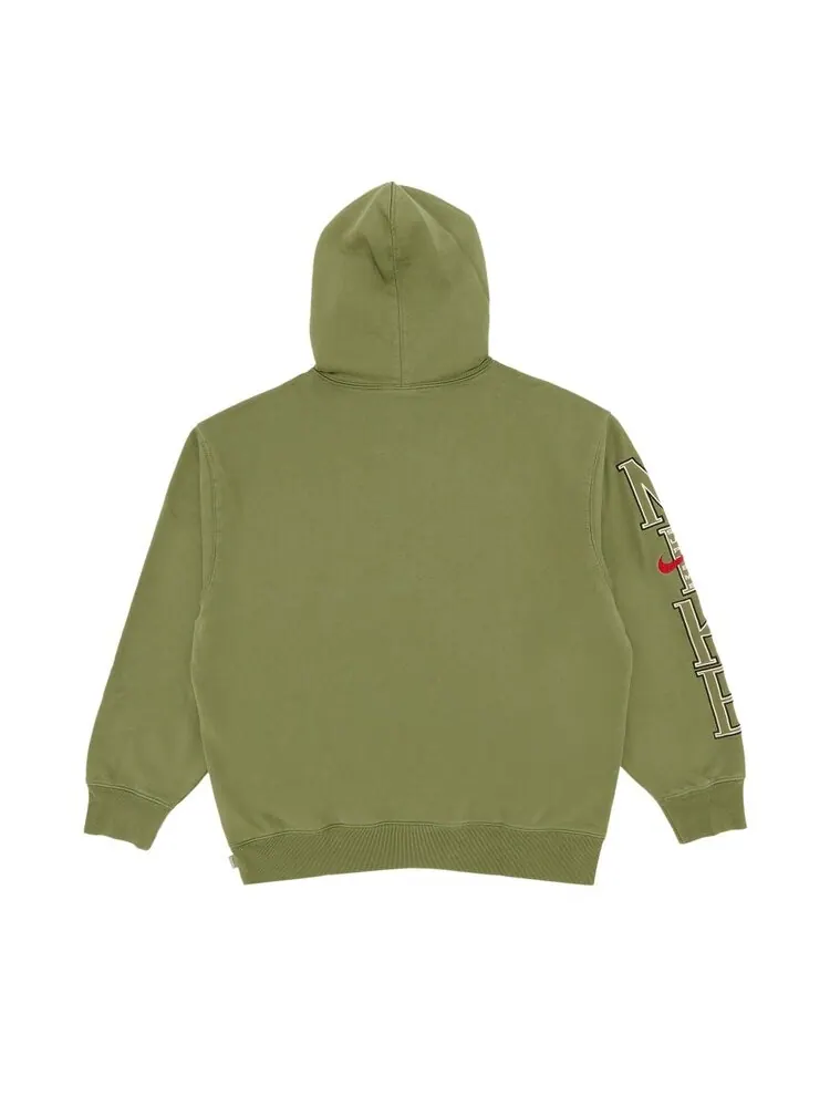 Толстовка Supreme x Nike Hooded Sweatshirt — изображение 2 из 3, зеленый