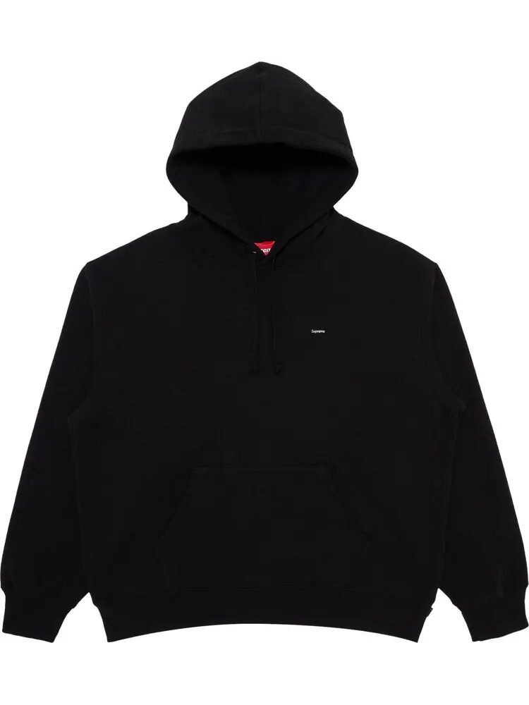 Толстовка Supreme Small Box Hooded 'Black' — изображение 1 из 2, черный