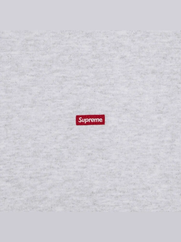 Толстовка Supreme Small Box Hooded 'Ash Grey' — изображение 2 из 2, серый