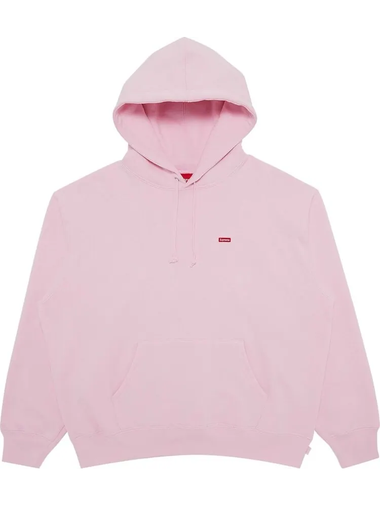 Толстовка Supreme Small Box Hooded 'Light Pink' — изображение 1 из 2, розовый