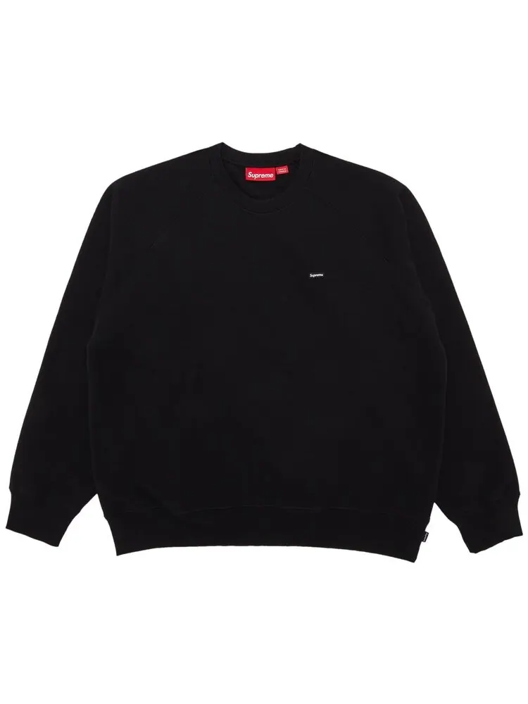 Толстовка Supreme Small Box Raglan Crewneck — изображение 1 из 2, черный