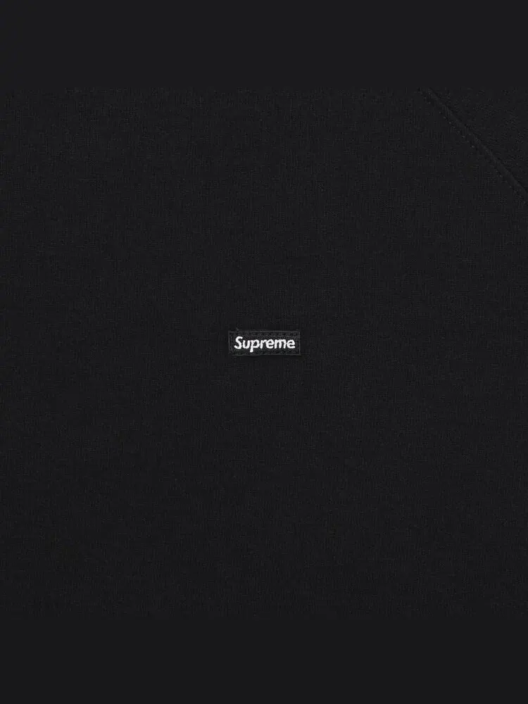 Толстовка Supreme Small Box Raglan Crewneck — изображение 2 из 2, черный