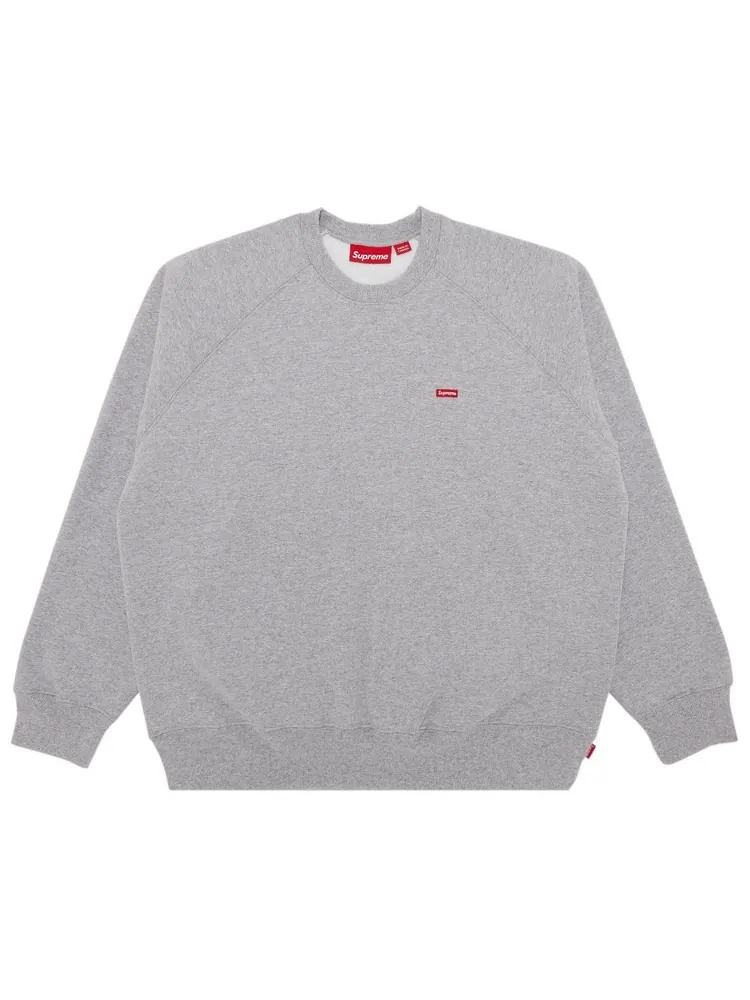 Толстовка Supreme Small Box Raglan Crewneck — изображение 1 из 2, серый