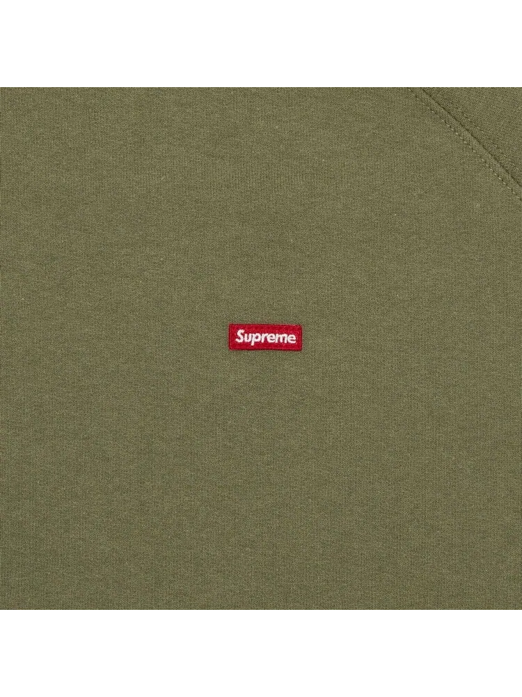 Толстовка Supreme Small Box Raglan Crewneck — изображение 2 из 2, зеленый