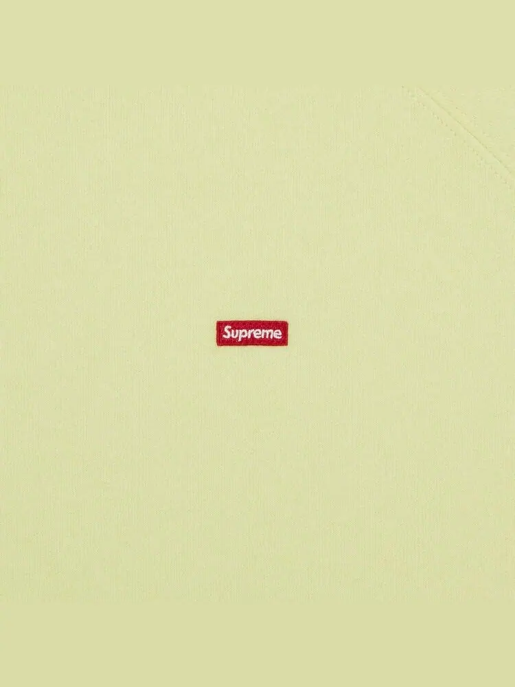 Толстовка Supreme Small Box Raglan Crewneck — изображение 2 из 2, зеленый