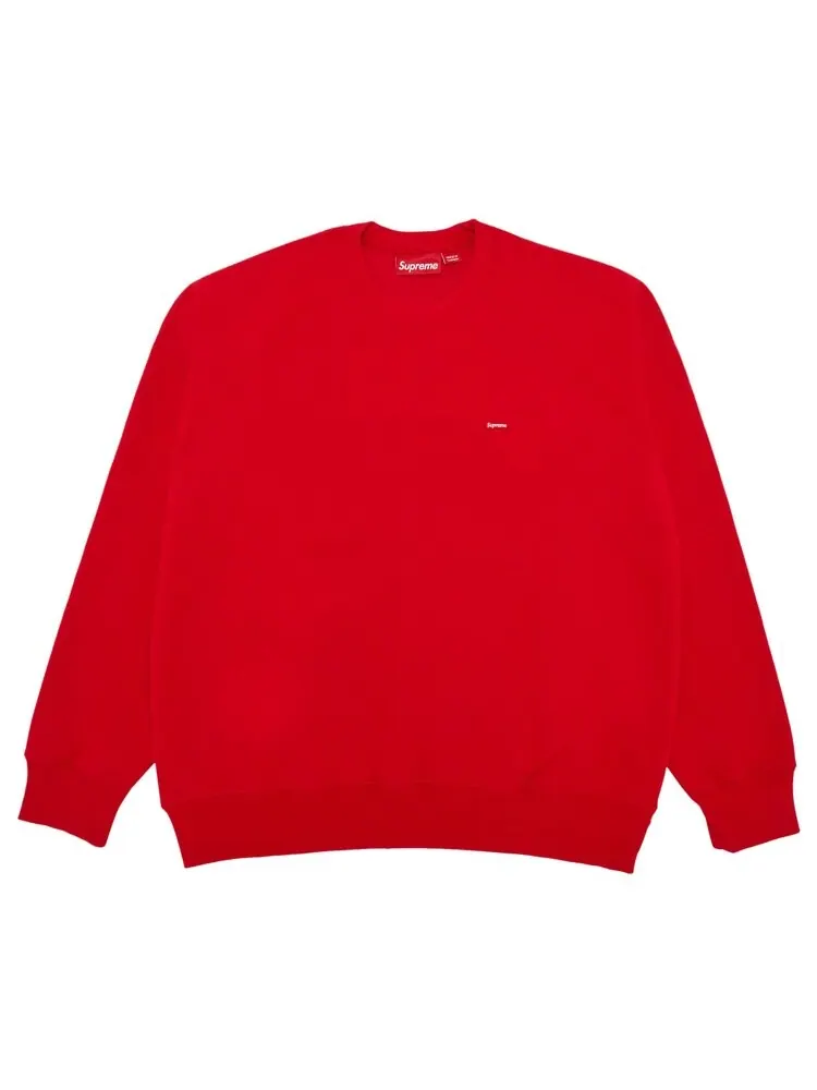 Толстовка Supreme Small Box Raglan Crewneck — изображение 1 из 2, красный