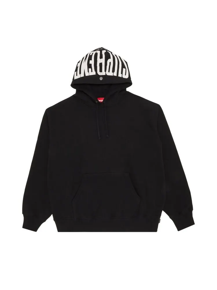 Толстовка Supreme Warm Up Hooded Sweatshirt — изображение 1 из 3, черный