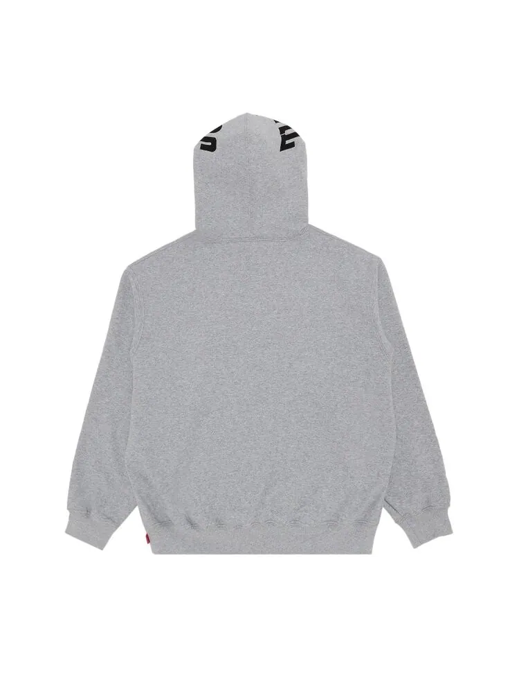 Толстовка Supreme Warm Up Hooded Sweatshirt — изображение 2 из 3, серый