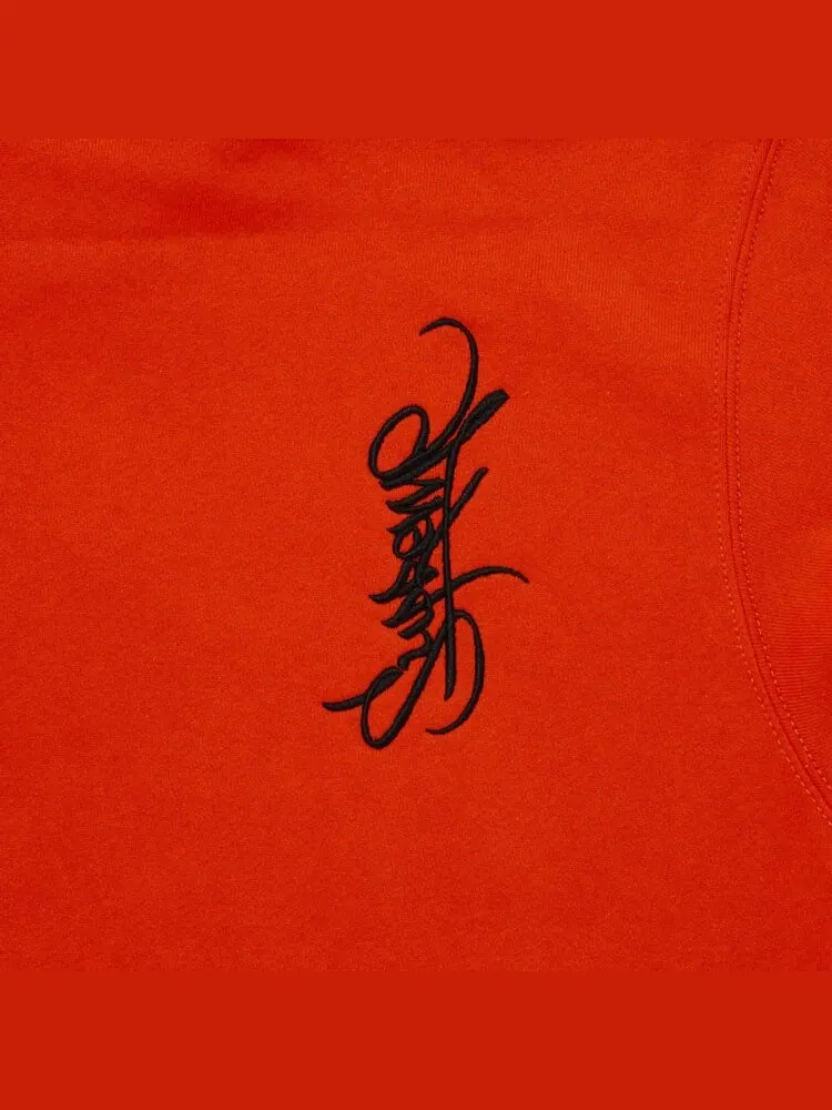 Толстовка Supreme Tag Hooded 'Bright Orange' — изображение 3 из 3, оранжевый