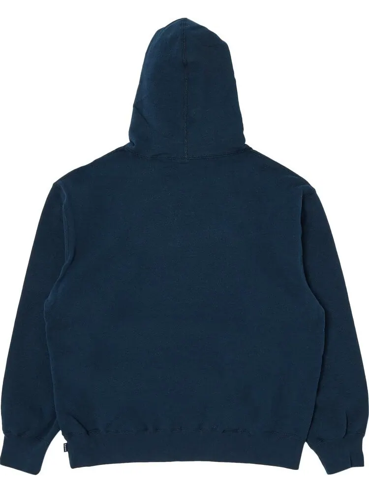 Толстовка Supreme Jacquard Stripe Hooded 'Navy' — изображение 2 из 3, синий