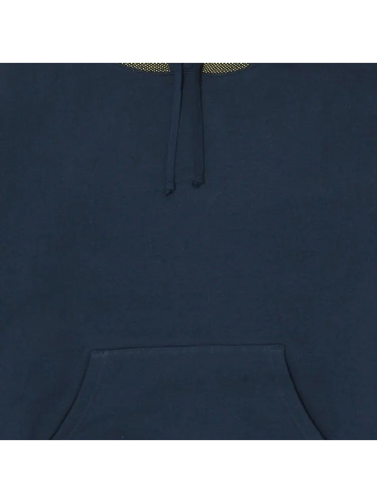 Толстовка Supreme Jacquard Stripe Hooded 'Navy' — изображение 3 из 3, синий