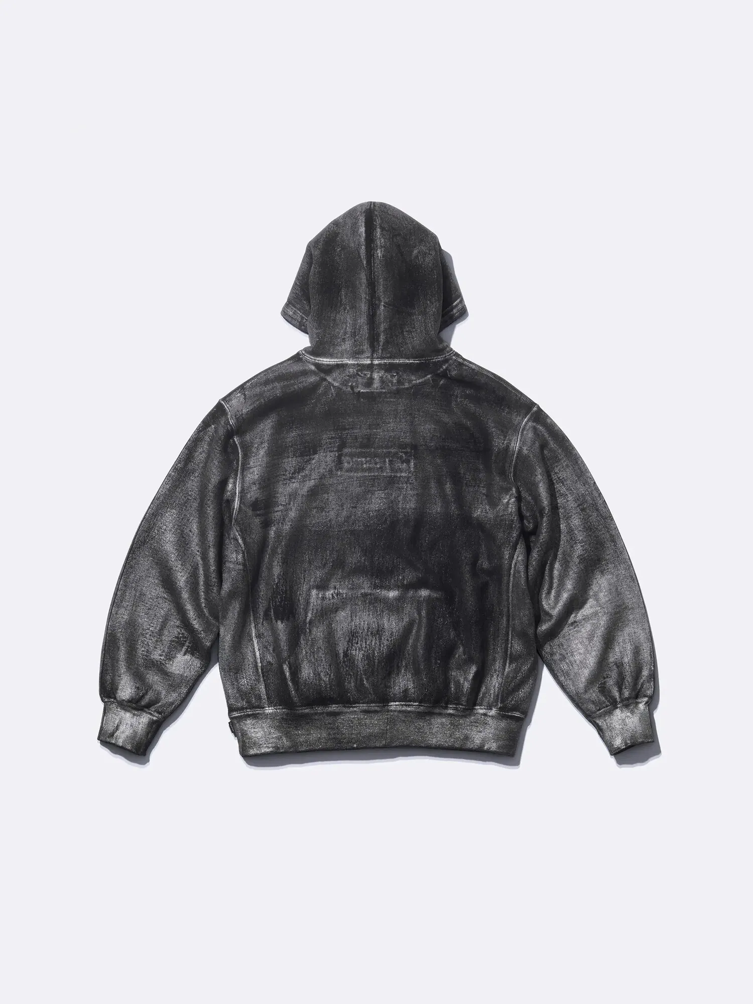 Толстовка Supreme x MM6 Maison Margiela Foil Box Logo — изображение 2 из 5, черный
