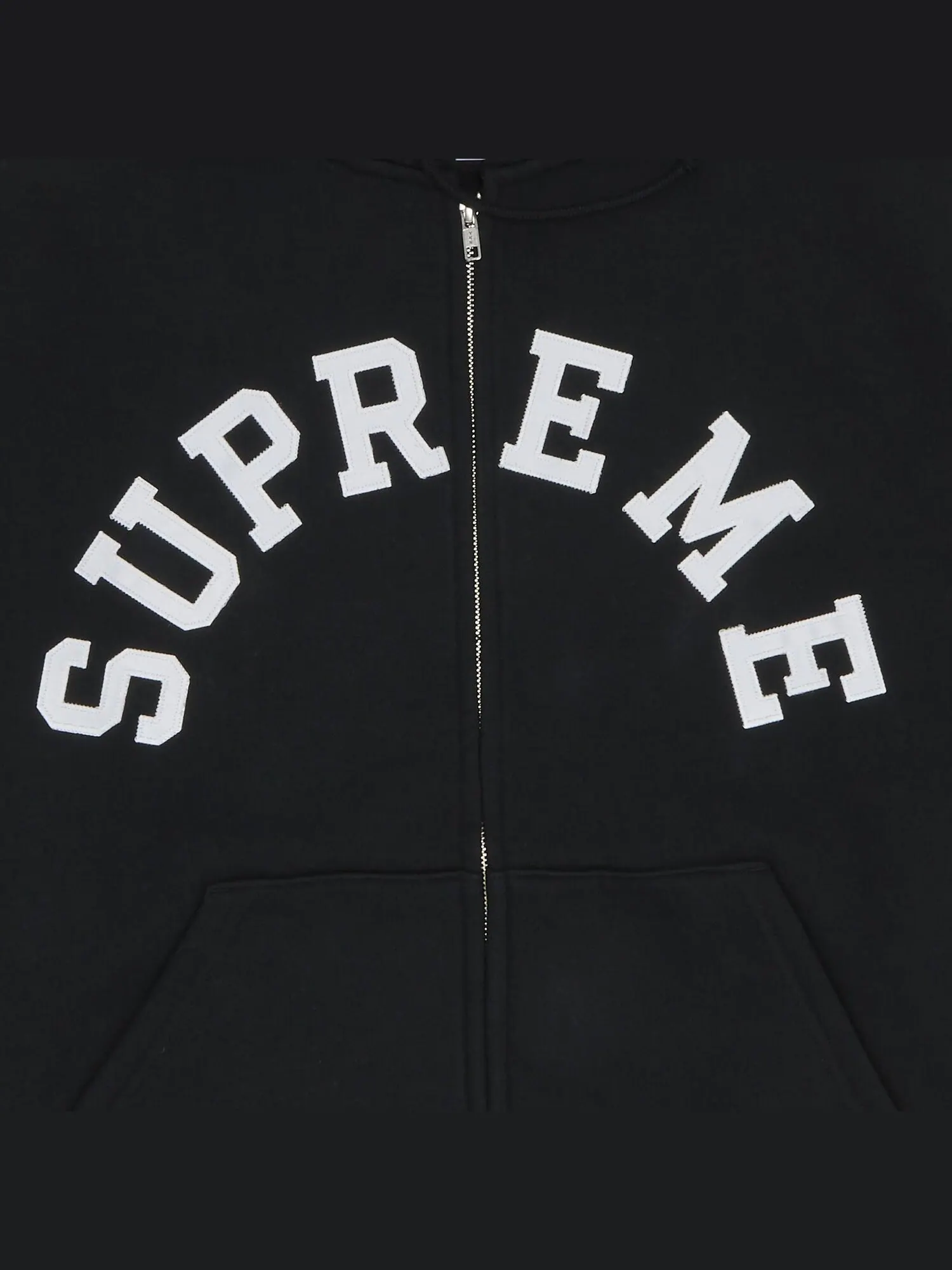 Толстовка Supreme x Champion Zip Up Hooded — изображение 2 из 2, черный
