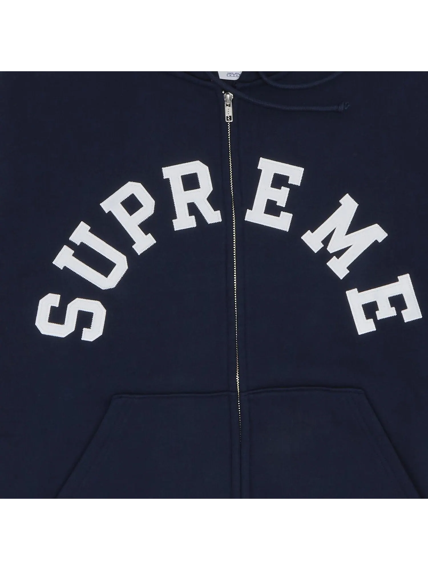 Толстовка Supreme x Champion Zip Up Hooded — изображение 2 из 2, синий
