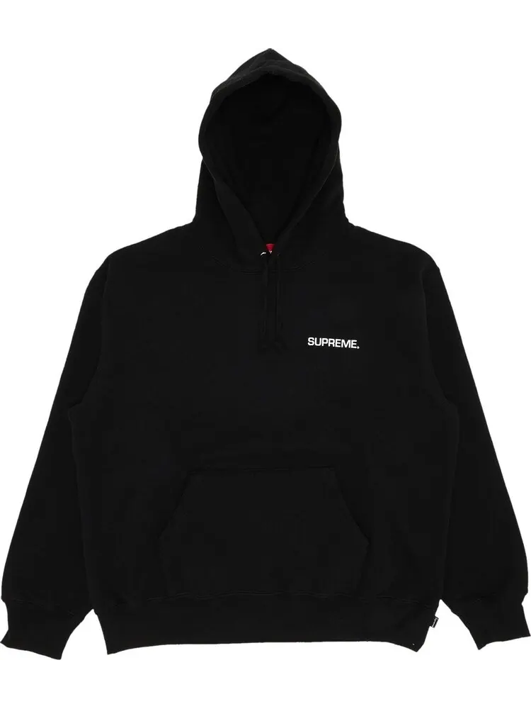 Толстовка Supreme Immortal Hooded 'Black' — изображение 1 из 3, черный