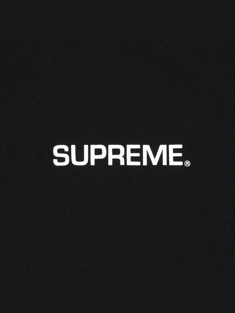 Толстовка Supreme Immortal Hooded 'Black' — изображение 3 из 3, черный