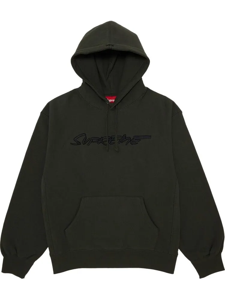 Толстовка Supreme Futura Hooded Dark Olive — изображение 1 из 2, зеленый