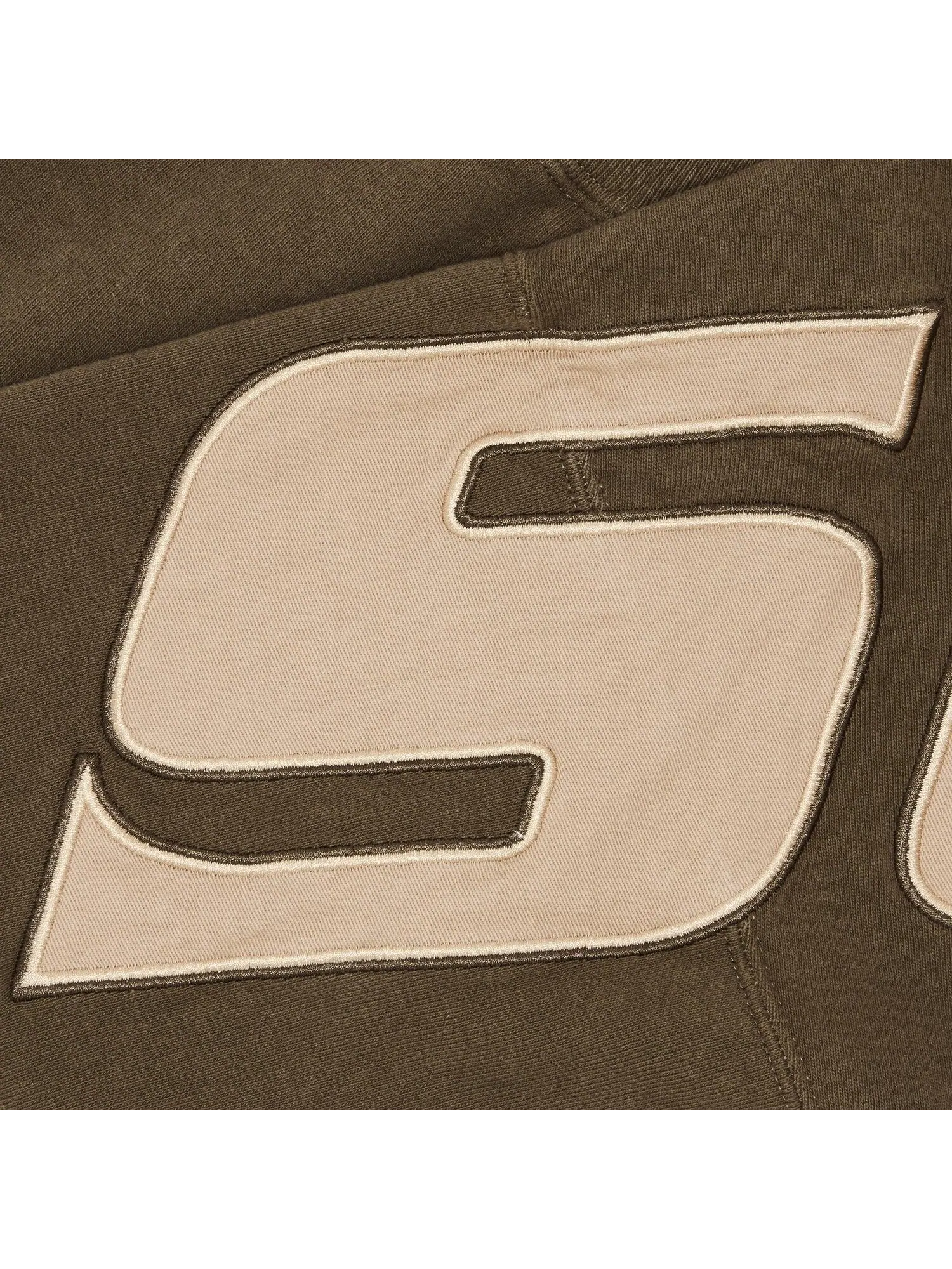 Худи Supreme Wrapped Half Zip — изображение 3 из 3, коричневый