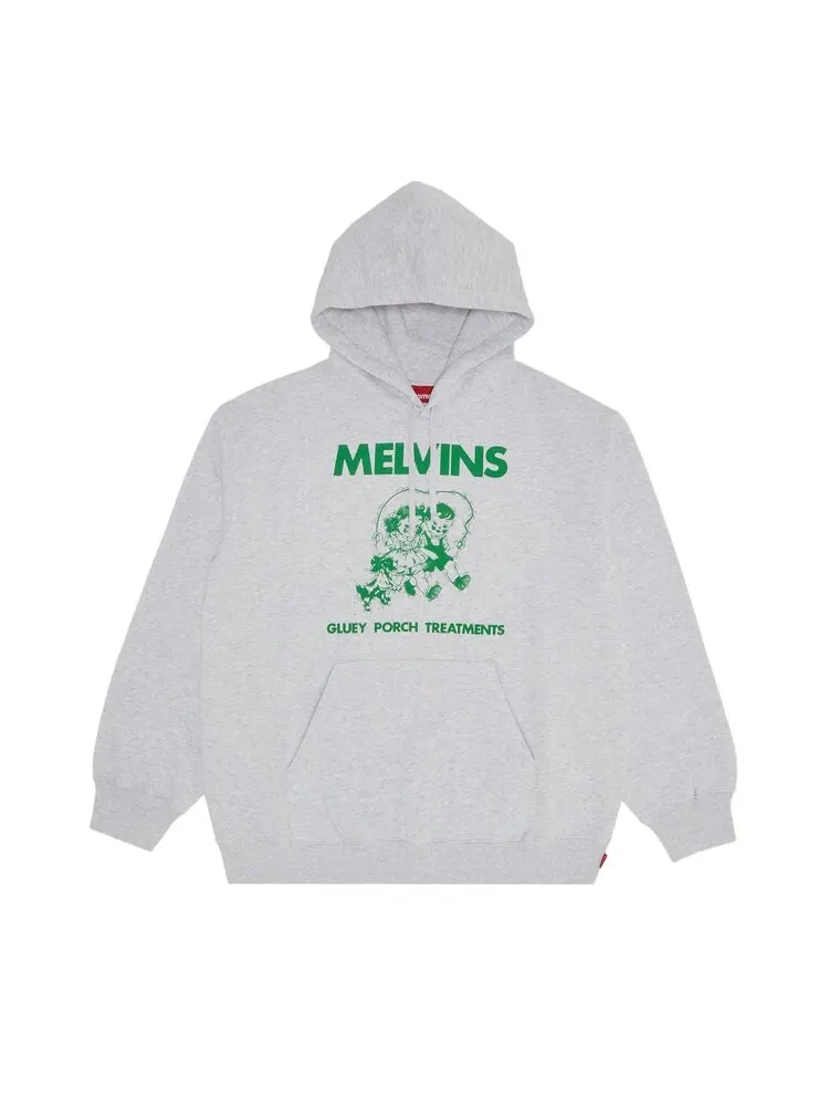 Толстовка Supreme x Melvins Hooded Sweatshirt — изображение 1 из 3, серый