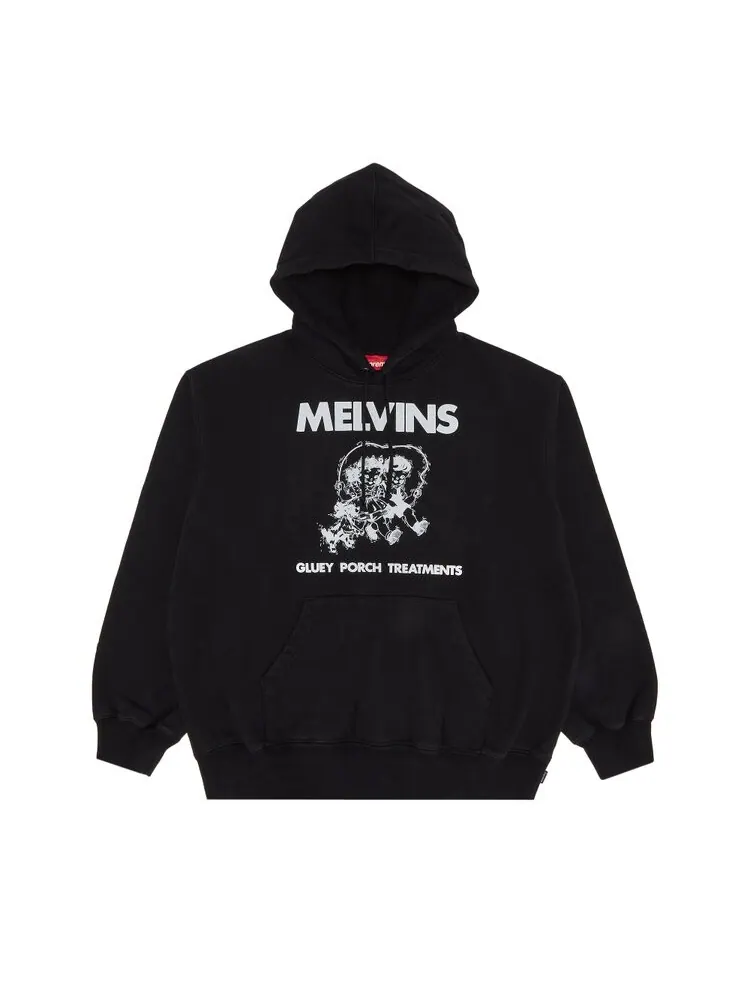 Толстовка Supreme x Melvins Hooded Sweatshirt — изображение 1 из 3, черный