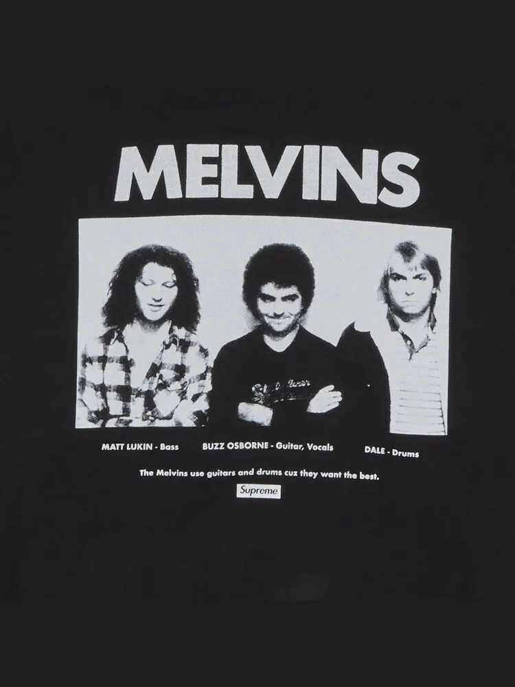Толстовка Supreme x Melvins Hooded Sweatshirt — изображение 3 из 3, черный