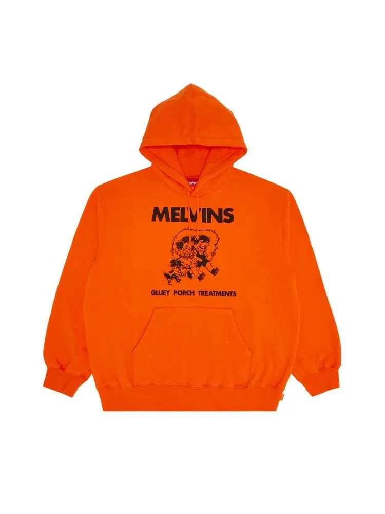 Толстовка Supreme x Melvins Hooded Sweatshirt — изображение 1 из 3, оранжевый
