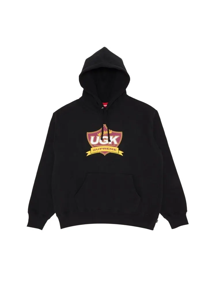 Толстовка Supreme UGK Hooded Sweatshirt — изображение 1 из 3, черный