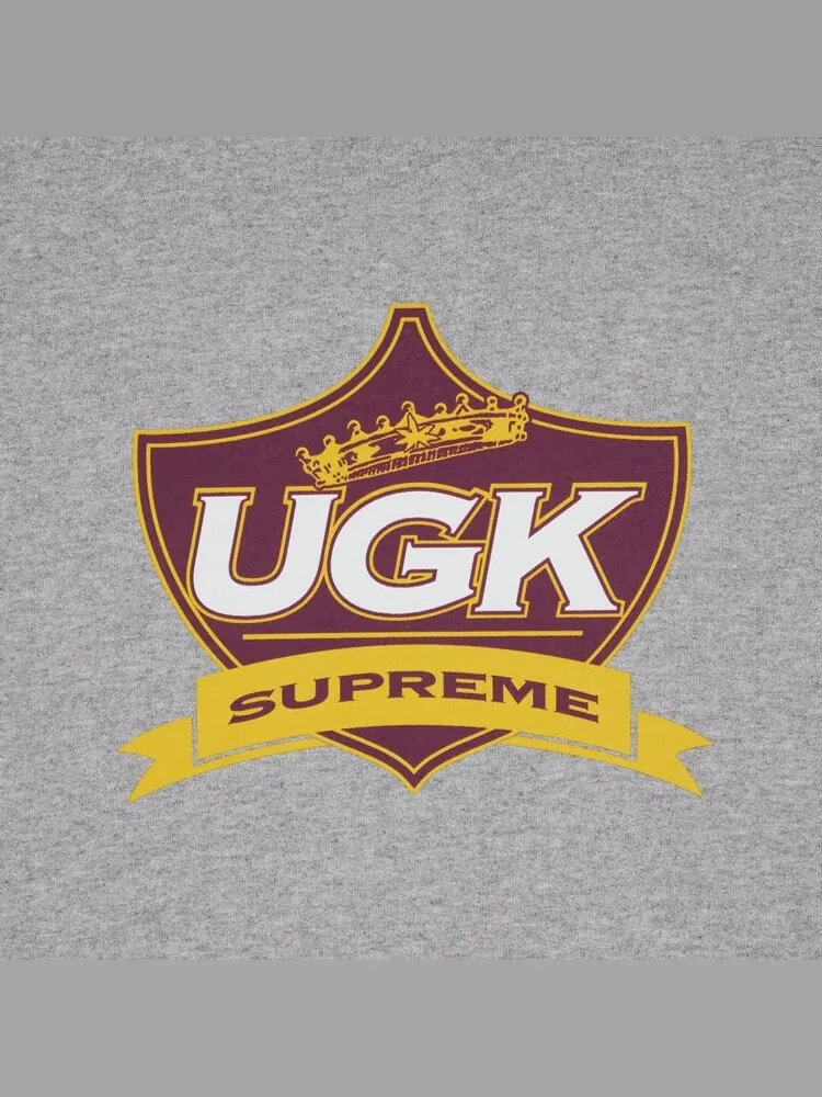 Толстовка Supreme UGK Hooded Sweatshirt — изображение 3 из 3, серый