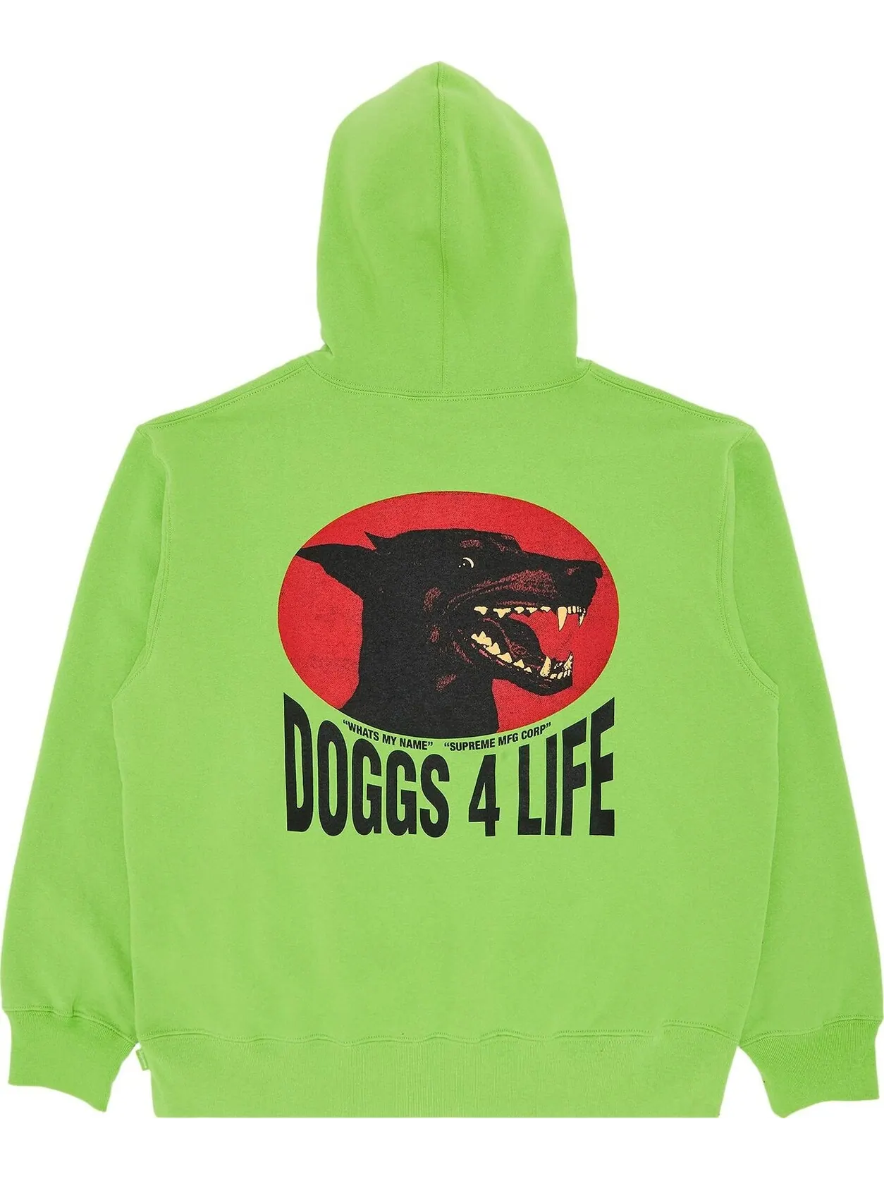 Худи Supreme Doggs Hooded — изображение 2 из 3, зеленый