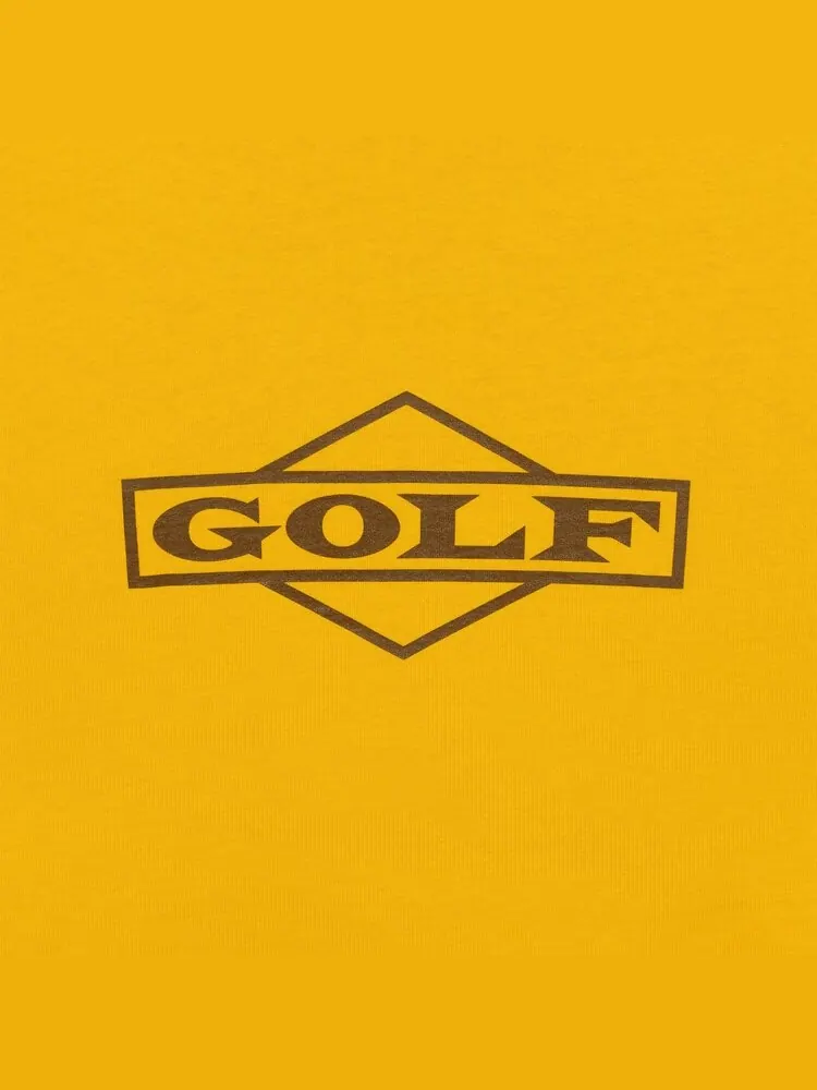 Футболка GOLF WANG Deuce Tee — изображение 3 из 3, золото
