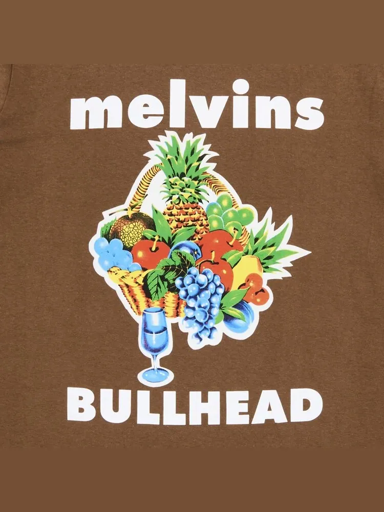 Футболка Supreme x Melvins Bullhead Tee — изображение 3 из 3, коричневый