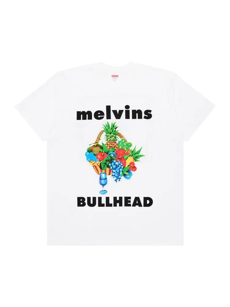 Футболка Supreme x Melvins Bullhead Tee — изображение 1 из 3, белый
