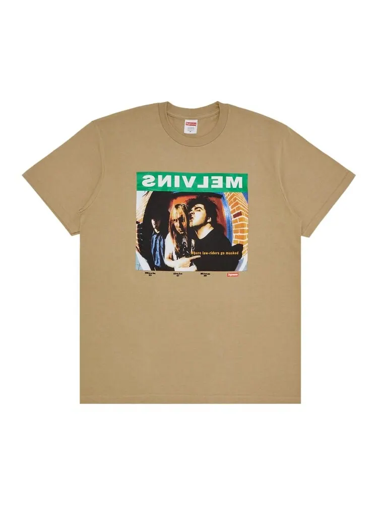 Футболка Supreme x Melvins Prick Tee — изображение 1 из 3, бежевый