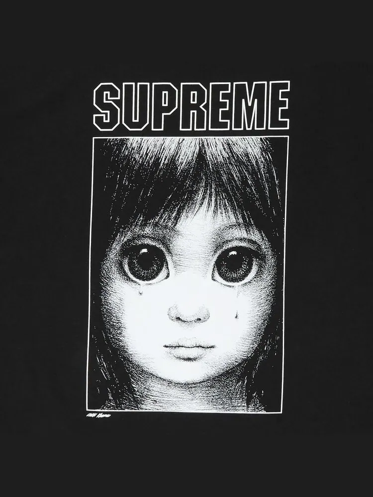 Футболка Supreme Margaret Keane Teardrop Tee — изображение 2 из 2, черный