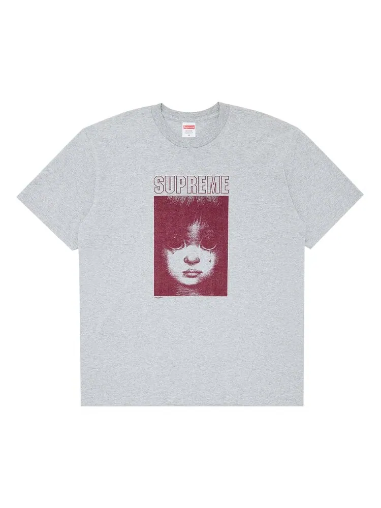 Футболка Supreme Margaret Keane Teardrop Tee — изображение 1 из 1, серый