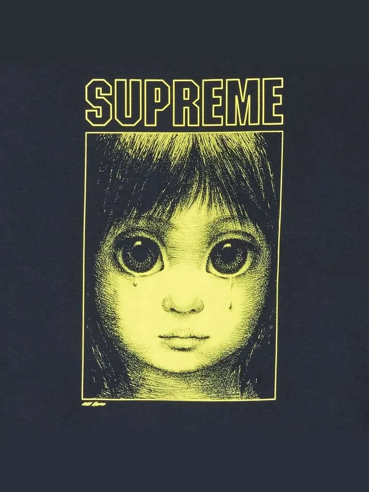 Футболка Supreme Margaret Keane Teardrop Tee — изображение 2 из 2, синий